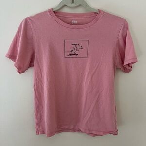 Kids Pink Graphic T-Shirt